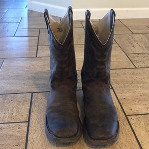 Cody James boys leather cowboy boots